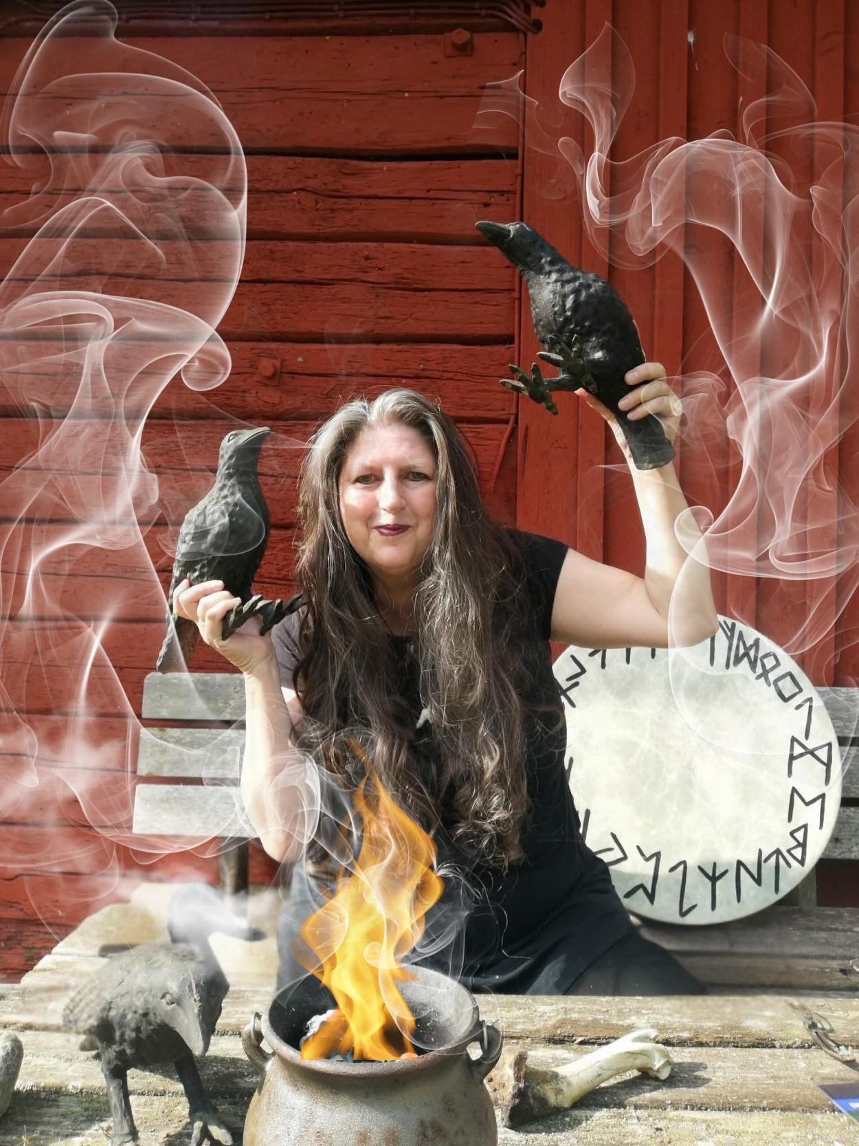 International Teacher, Author, Painter and Forest Witch in Europe and Globally